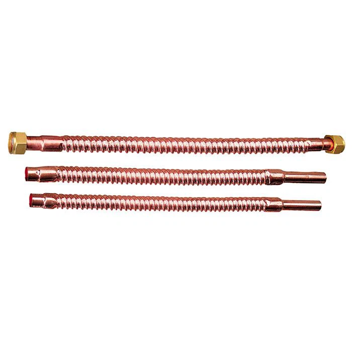 Air Conditioning Red Copper Threaded Pipe