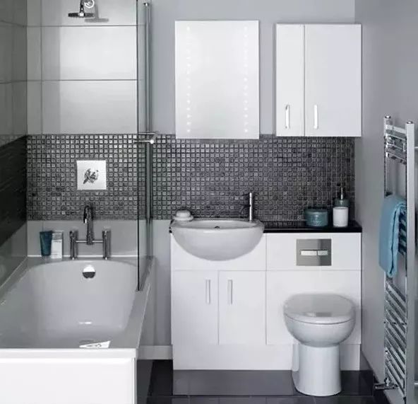 Hide the water tank in the sink, which is very suitable for small bathrooms.