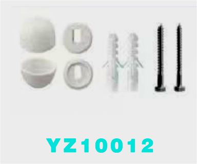 Wall-mounted water tank accessories kit