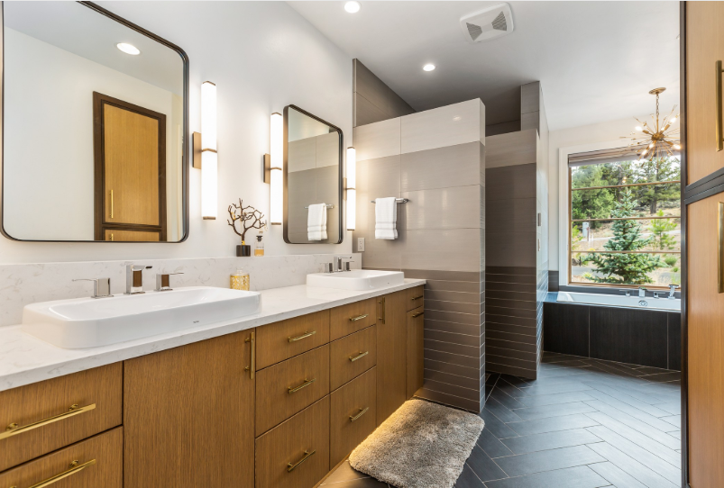 House building bathroom