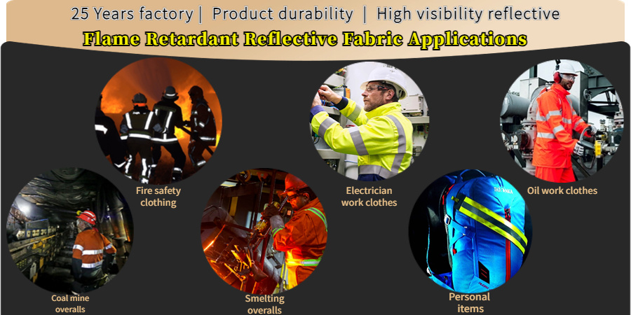 Fireman Reflective Tape manufacturer application