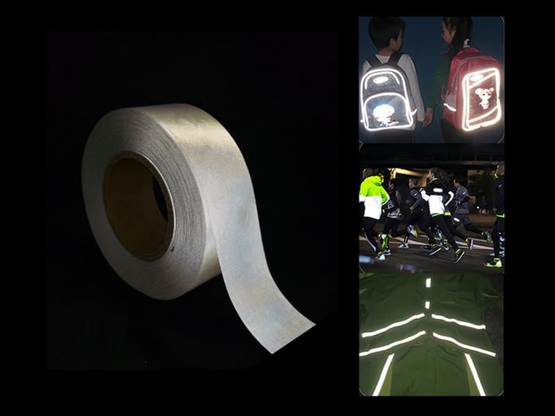 Application of Reflective Fabric Tape for Outdoor Use