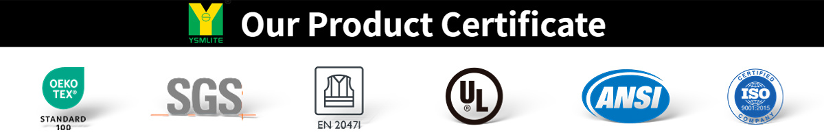 YSM product certificate