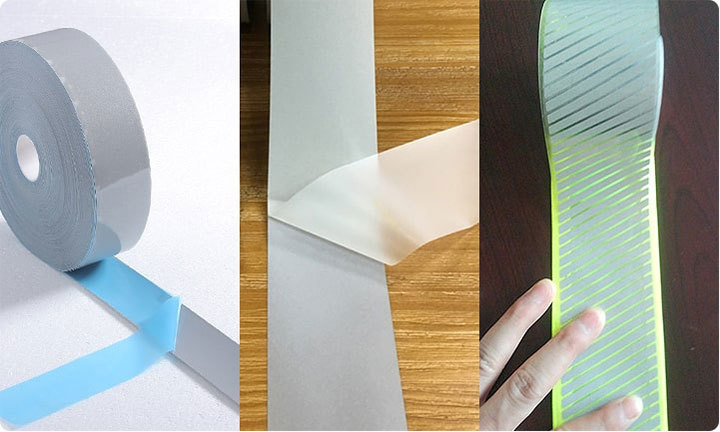 use heat transfer reflective tapes