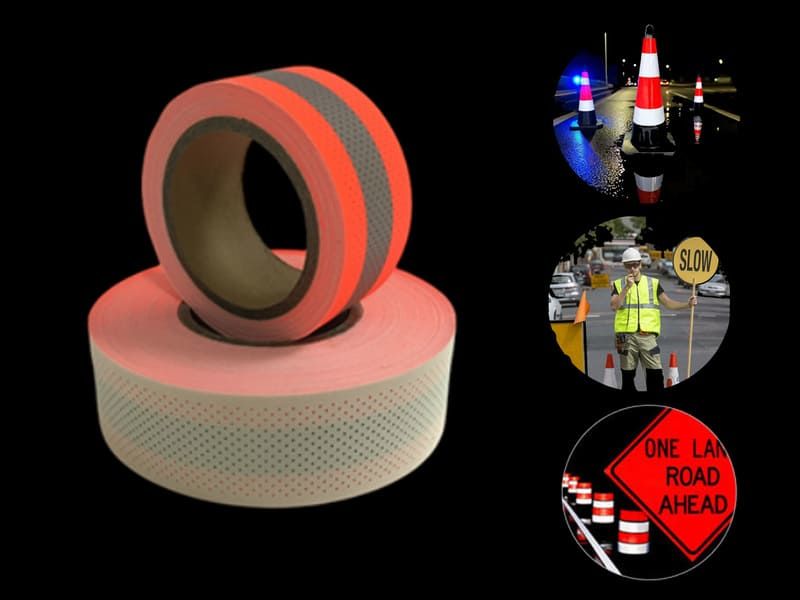 Application of Flame Retardant Reflective Tape in Traffic