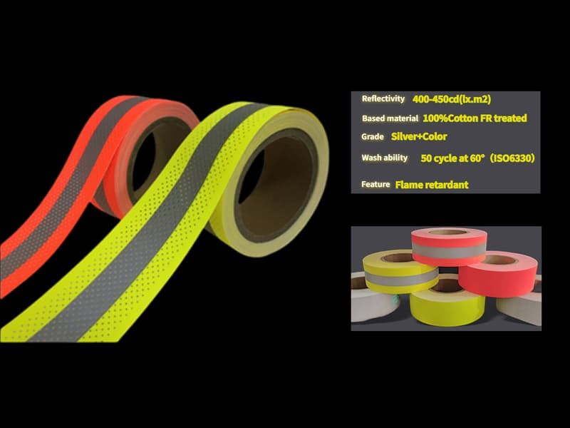 Best Washing Performance of Ysmlite Fire Retardant Reflective Tape