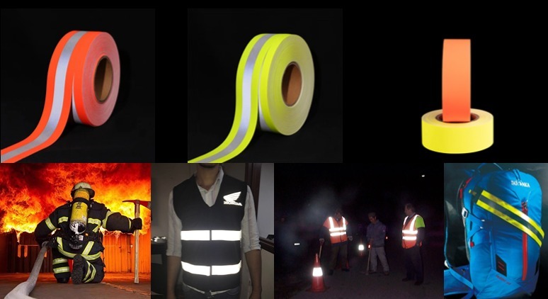 fire resistant reflective tape