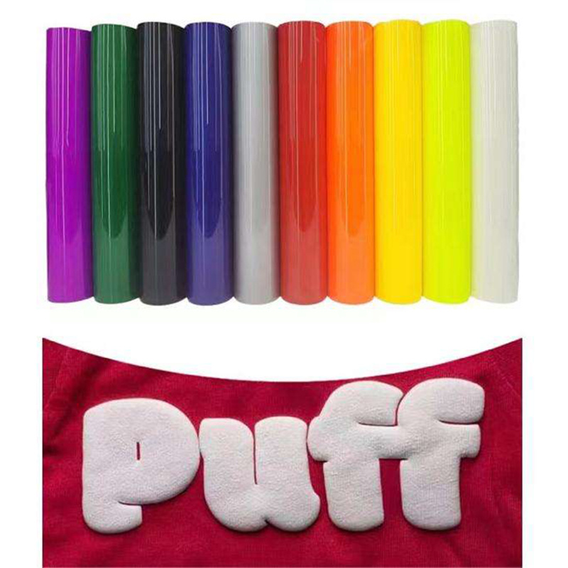 Best Puff Heat Transfer Vinyl Custom 3D Vinyl Heat Transfer