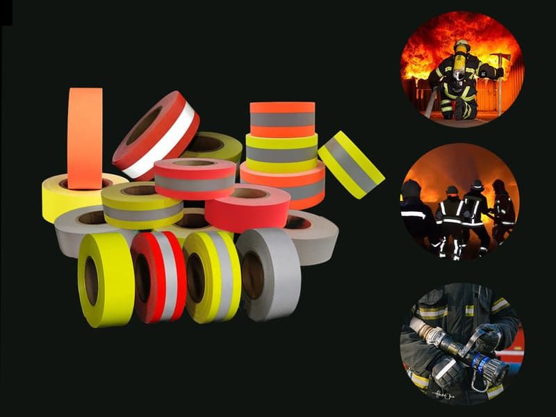 Application of Flame Retardant Reflective Tape in Firefighter Equipment