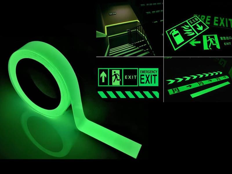 Applications of Glow in the Dark Film in Emergency Signage