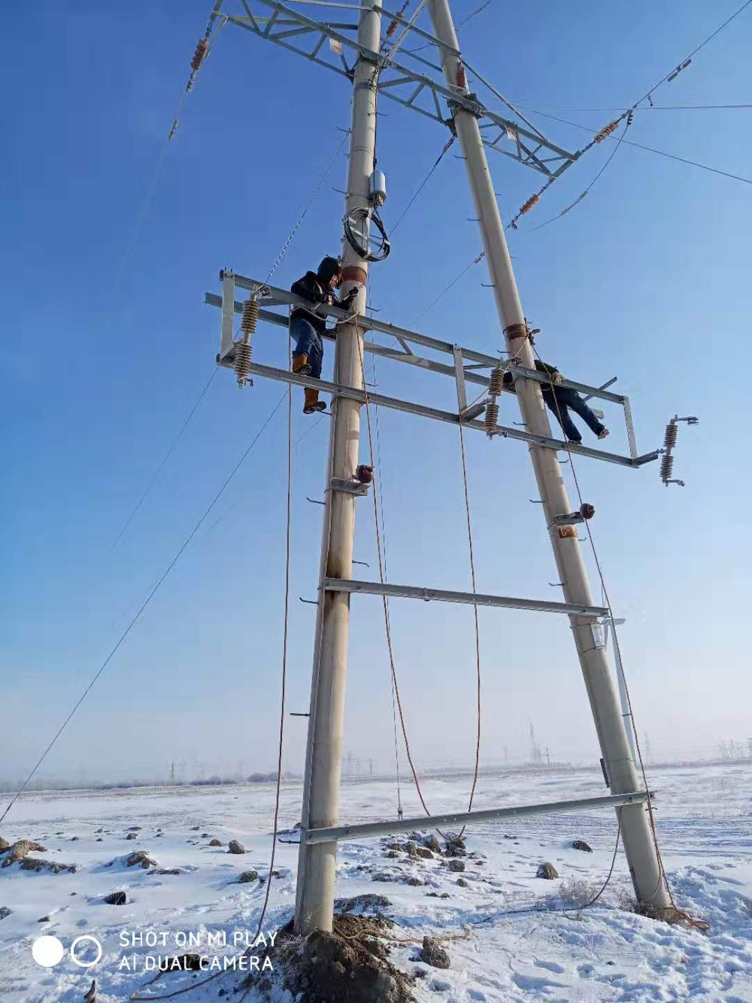 水發(fā)眾興集團通遼莫力廟風電項目不畏嚴寒緊趕工期