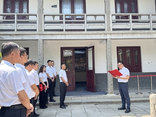 【黃水東調(diào)】黨支部開(kāi)展“不忘初心，牢記使命”主題黨日活動(dòng)
