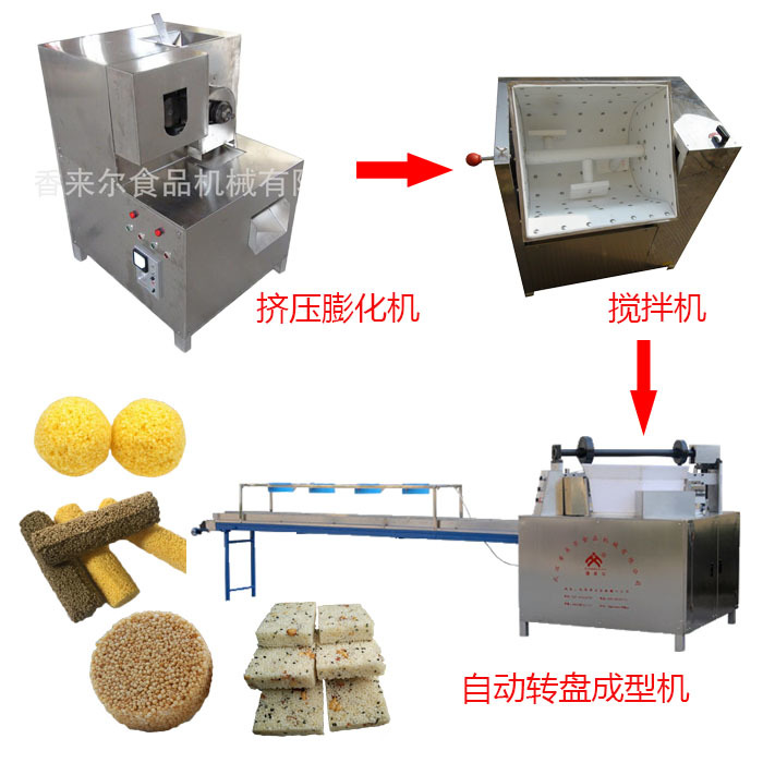 圓球形米通麥通自動生產(chǎn)設(shè)備 自動成型機