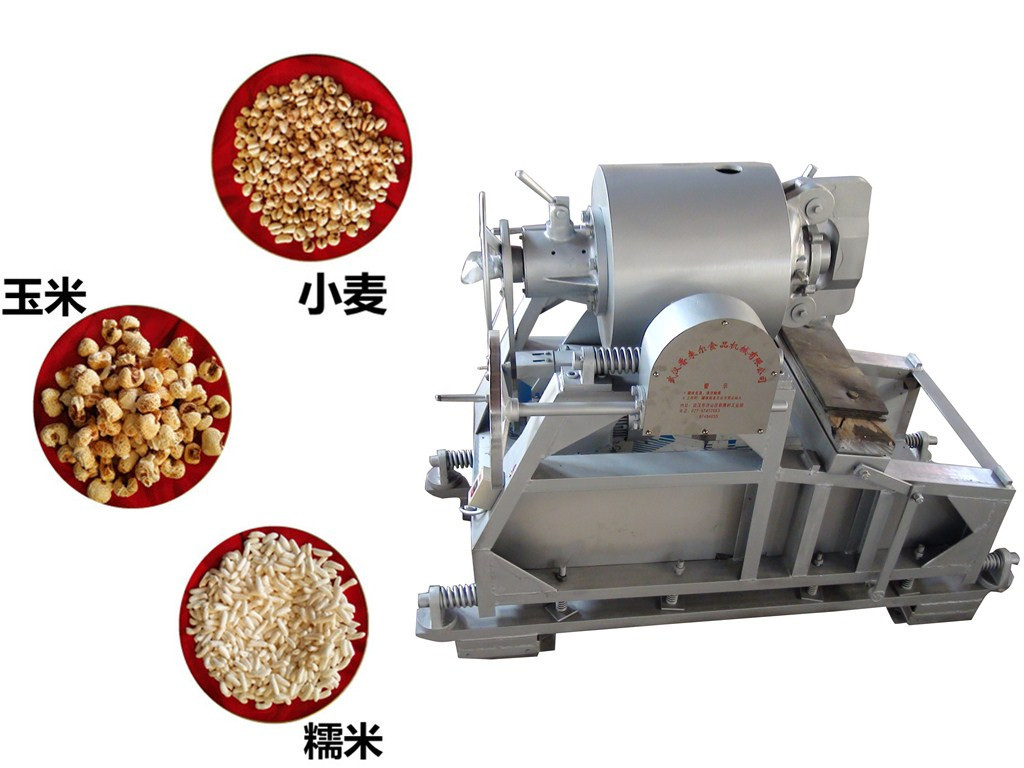 供應米通麥通膨化機 大米小米深加工設備 玉米小麥快爆膨化機