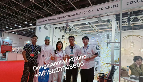Dengxiaoniu Lighting attended the Lighting Fair