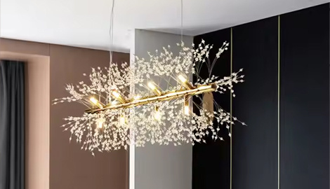 Office chandeliers: better use of light resources, reducing energy consumption