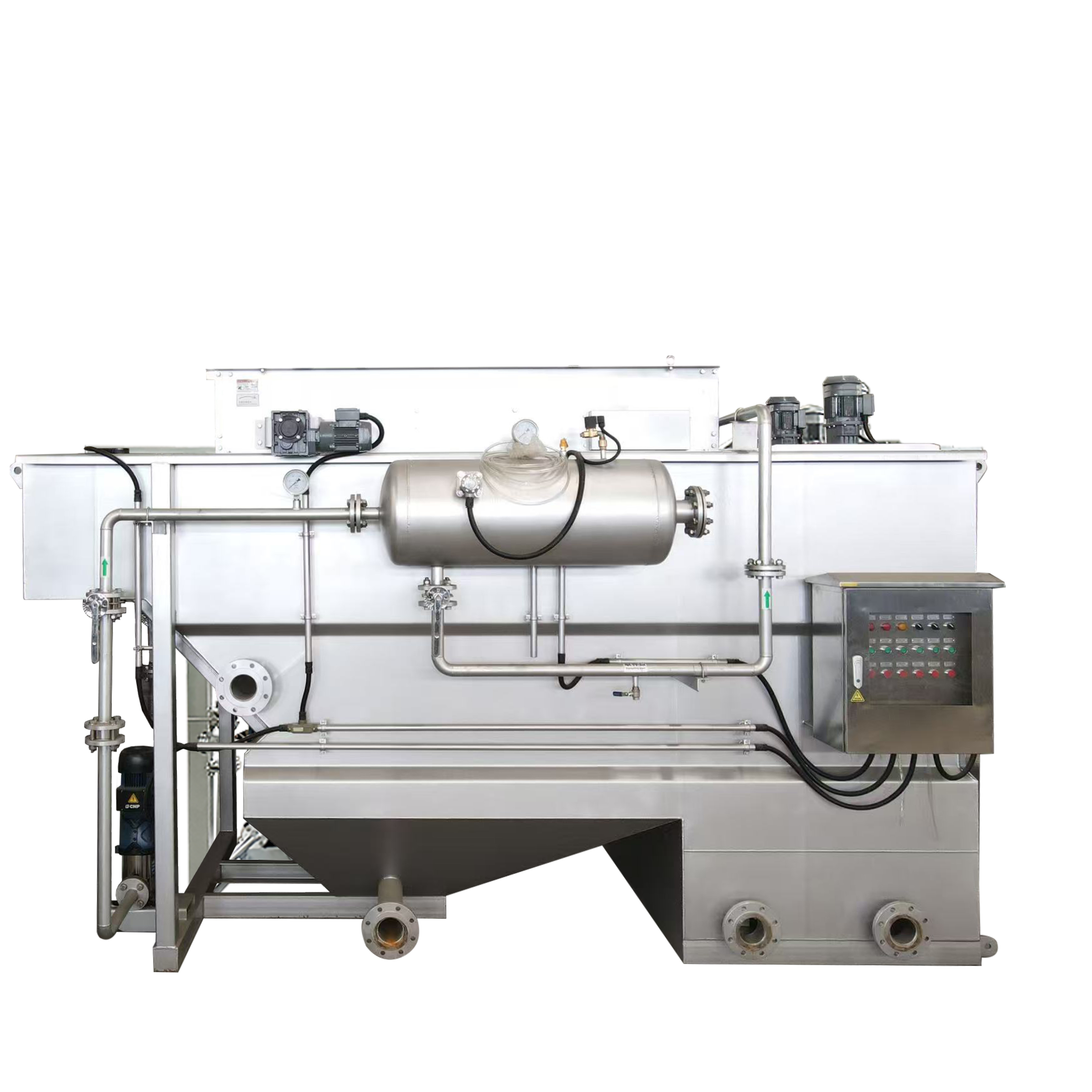 Dissolved air flotation machine