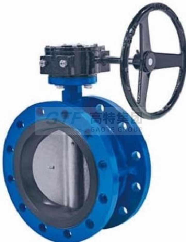 Soft seal flanged butterfly valve