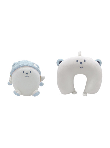 KDRTS-0021 Reversible Bear U-shape Neck Pillow