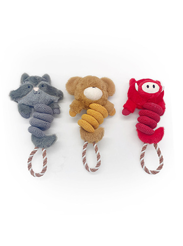 KDRTS-0043 Spiral loop knotted pet toys