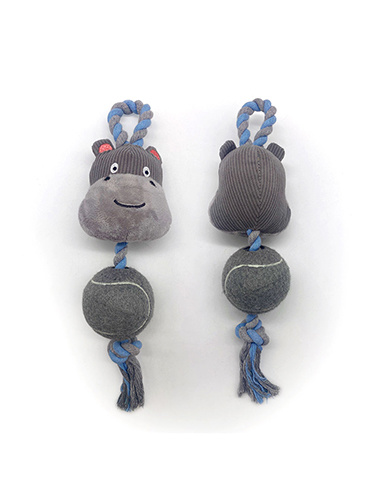KDRTS-0042 Rope Tennis Bite Resistance Pet Toy