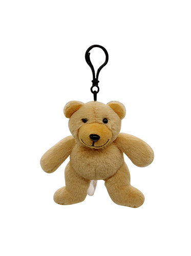 KDRTS-0064 Colorful Mini Cozy Bear Plush Keychain