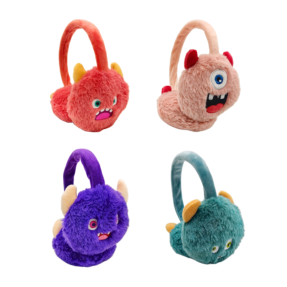 KDRTS-0078 Supersoft Monster Plush Ear Warmer