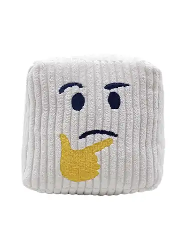 KDRTS-0003 White Square Pet Plush Toy
