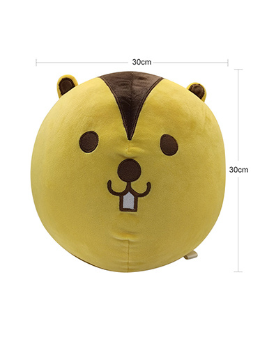 KDRTS-0054 Self Design Four Round Animal Ball Plush Children Toy