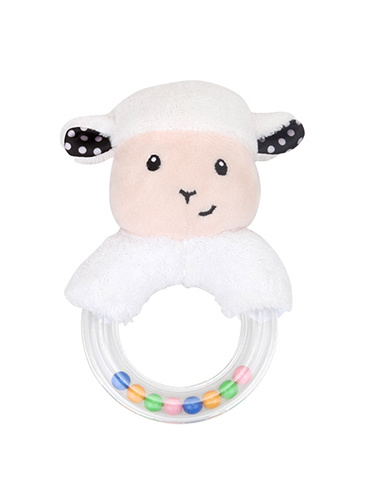 Plush Sheep Rattle Toy for Babies