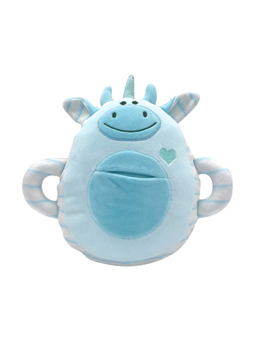 KDRTS-0028 Blue Handle Calf Animal Plush Toy