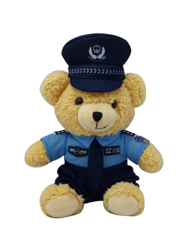 Police Teddy Bear Plush Toy
