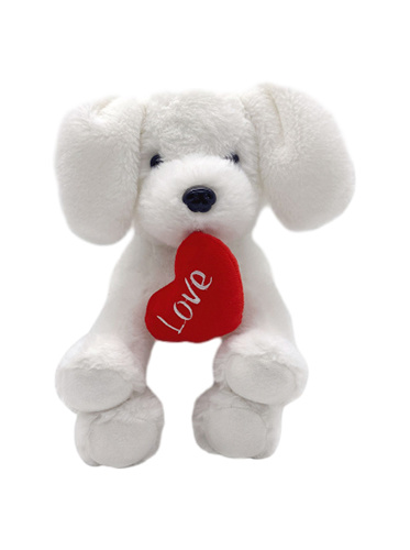 KDRTS-0036 Valentine's Heart Dog Plush Toy