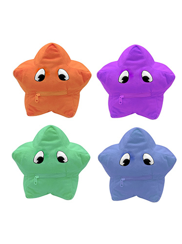 KDRTS-0040 Hot-selling Colorful Star shape plush toy