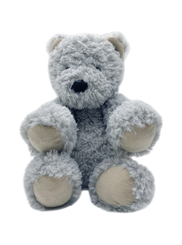 KDRTS-0014 Weighted Grey Bear Animal Plush Toy
