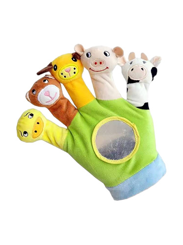 Animal Finger Puppets Set for Role Playing,Teaching