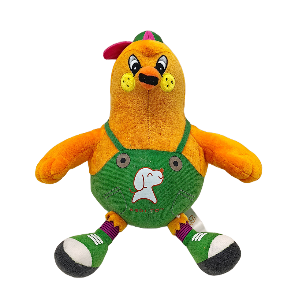 KDRTS-0079 Plush Orange Chicken Mascot Toy