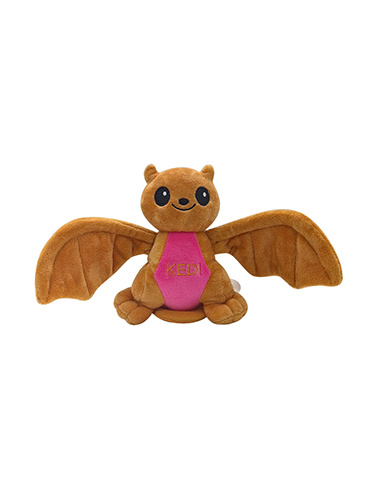KDRTS-0055 Big-winged bat standing shoulder Plush Doll