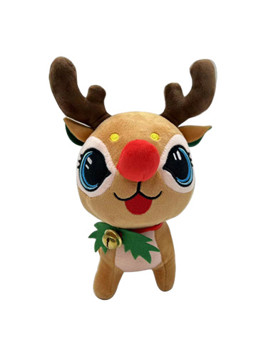 Christmas Bell Deer Plush Toy