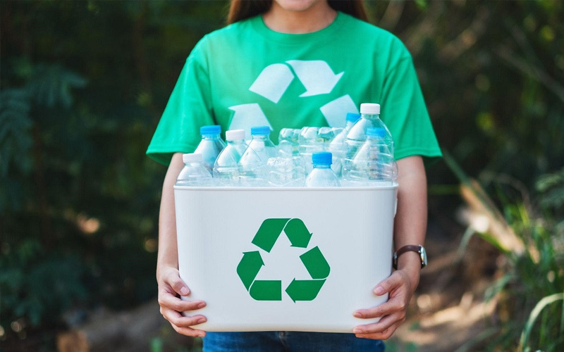 The recycling of plastics