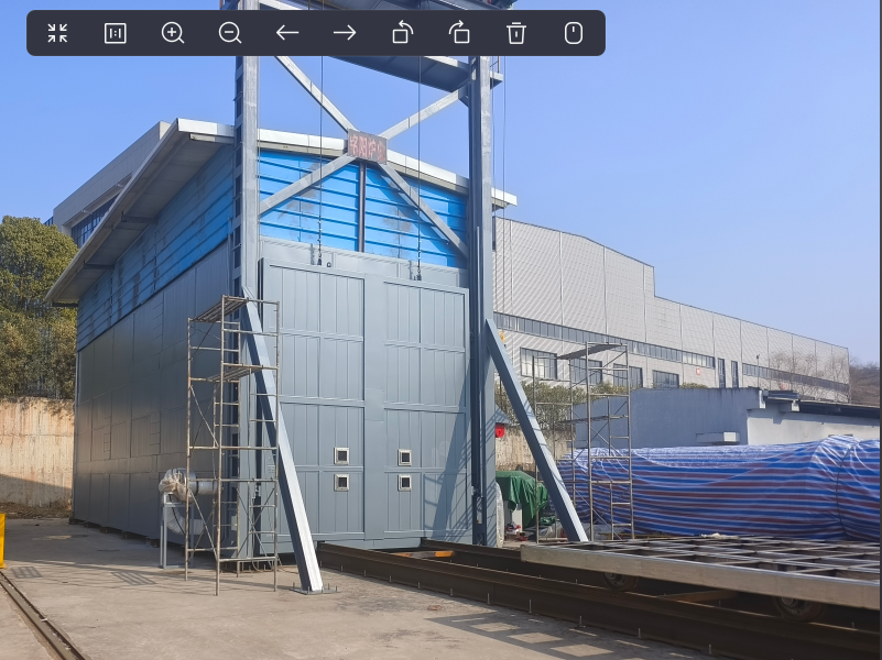Furnace for Drying and Curing Chemical Materials