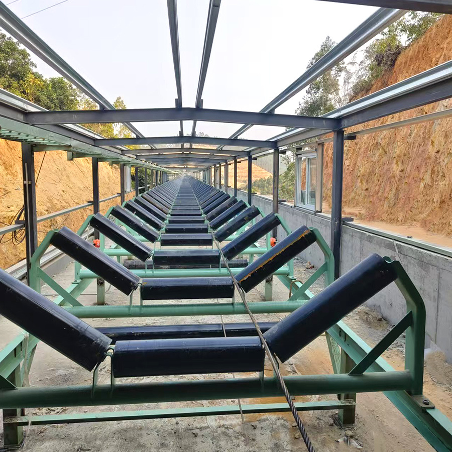 Trough belt conveyor