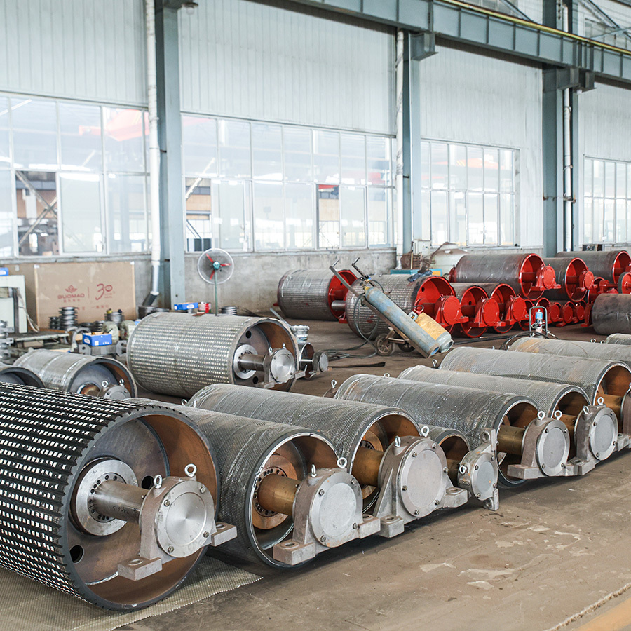Rubber-coated roller