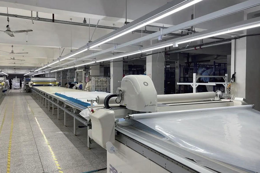 Automatic spreading machine&pgm smart cutting