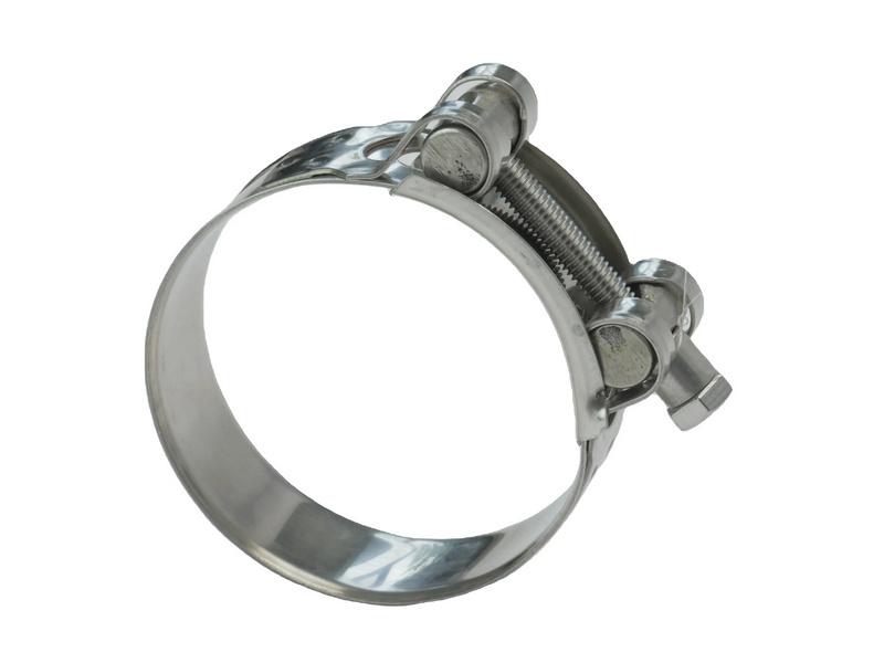PUX Heavy Duty Stainless Steel T-Bolt Turbo silicone Hose Clamp with Rounded Band Edges for Intake Soft Hose Intercooler syst