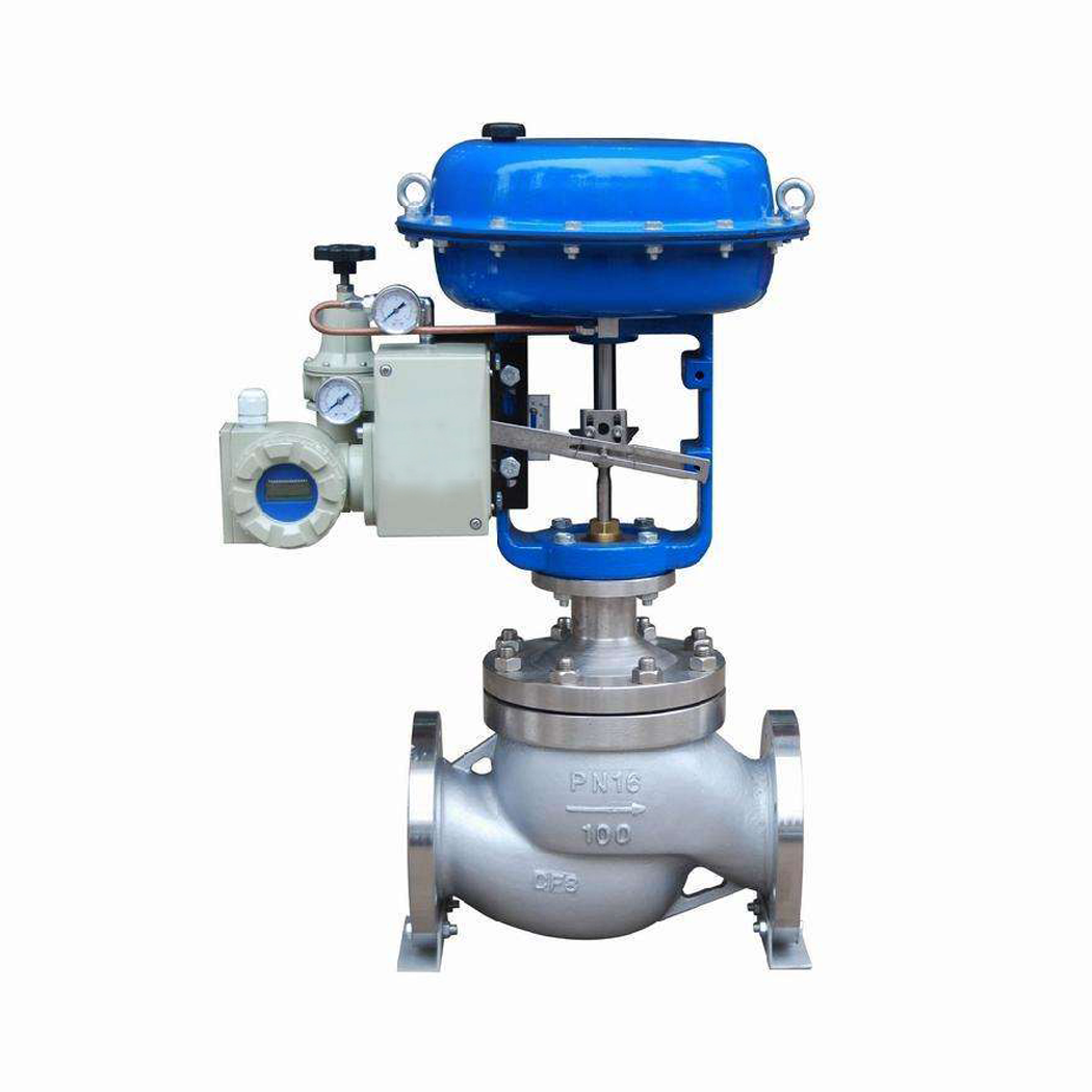 Pneumatic diaphragm sleeve regulating valve