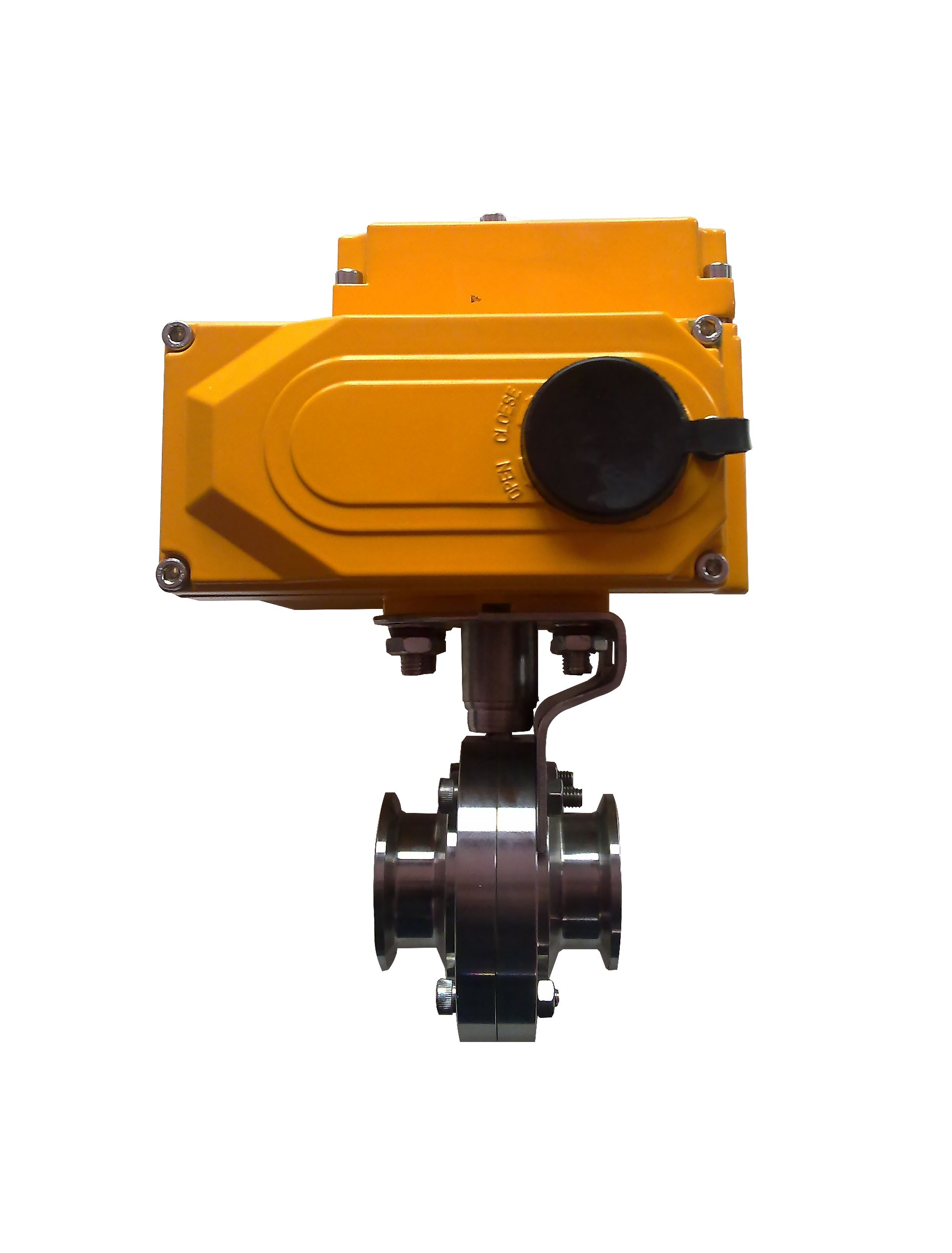 Electric sanitary butterfly valve