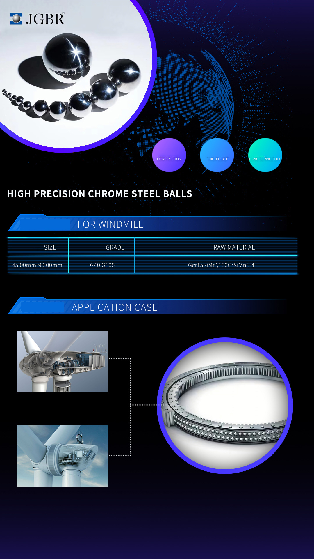 HIGH PRECISION CHROME STEEL BALLS