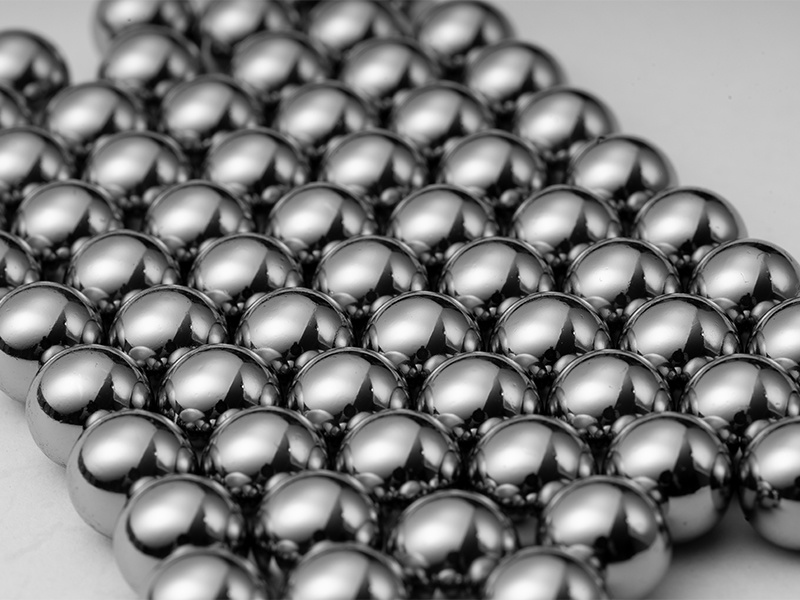 Production process of steel balls