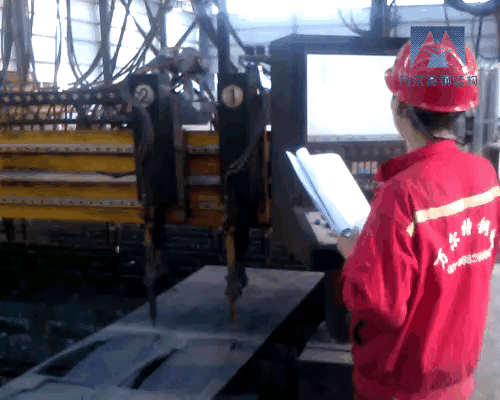 Steel structure processing
